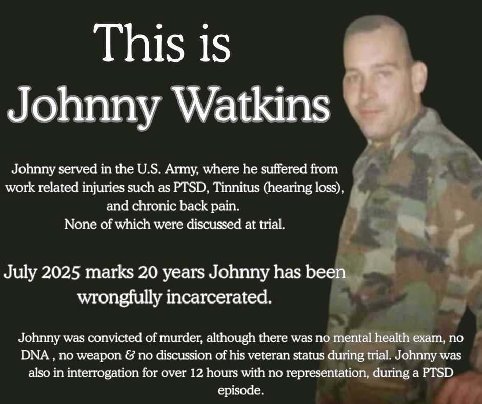 Help Free Johnny Watkins … by Guest Blogger Rebecca Wall Image